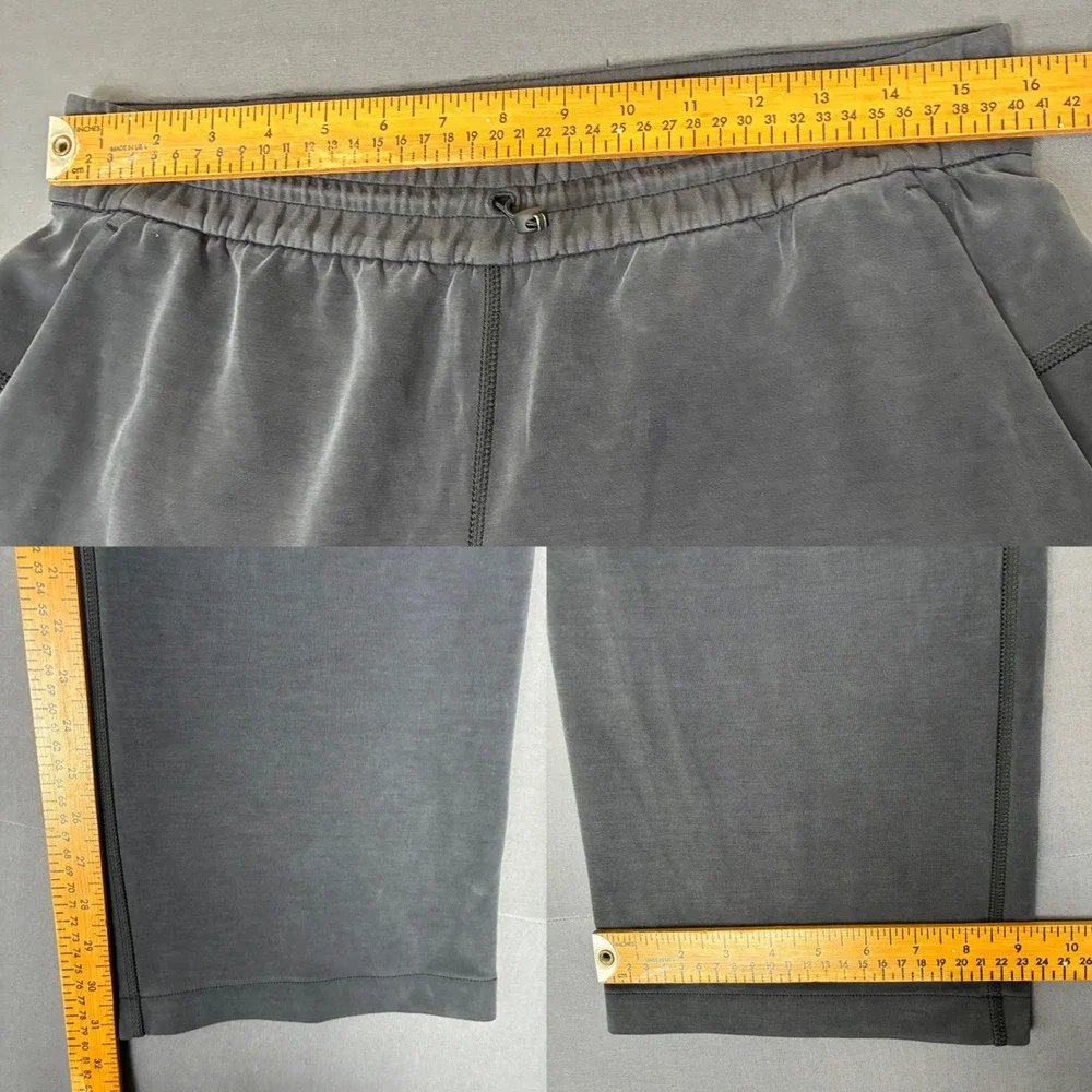 Lululemon Softstreme Black Jogger Sweatpants Women's Size 10 (31x31)